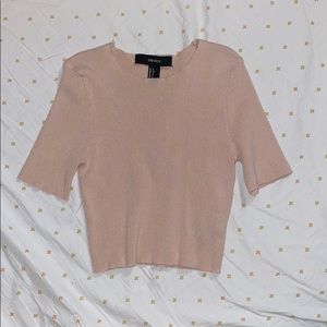 Forever21 Ribbed Knit Crop Top